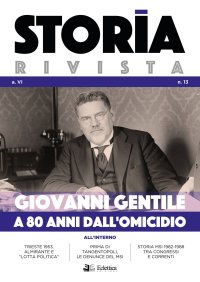 Immagine copertina libro Storia Rivista (2021). Vol. 13: Giovanni Gentile. A 80 anni dall'omicidio