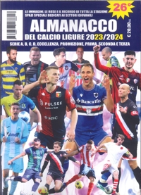 Immagine copertina libro Almanacco del calcio ligure 2023/2024