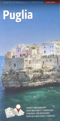 Immagine copertina libro Carta stradale e turistica plastificata. Puglia