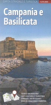 Immagine copertina libro Carta stradale e turistica plastificata. Campania e Basilicata