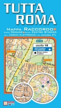 Immagine copertina libro Tutta Roma. Mappa di Roma e raccordo 1:20.000