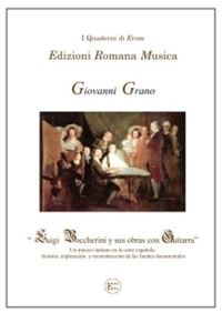 Immagine copertina libro Luigi Boccherini y Sus Obras con Guitarra, Giovanni Grano