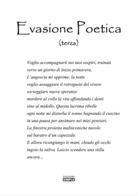 Immagine copertina libro Evasione poetica (terza)
