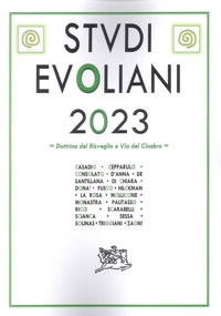 Immagine copertina libro Studi evoliani 2023. Dottrina del Risveglio e Via del Cinabro