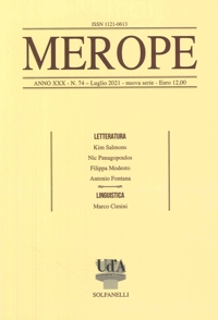 Immagine copertina libro Merope. Vol. 74: Luglio 2021