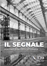 Immagine copertina libro Il segnale. Percorsi di ricerca letteraria. Vol. 129