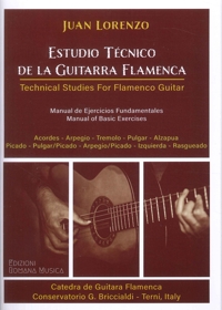 Immagine copertina libro Estudio Tecnico de la Guitarra Flamenca