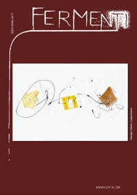 Immagine copertina libro Rivista Fermenti N. 258. Anno LIV. 2024