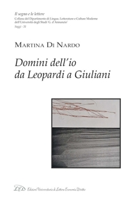 Immagine copertina libro Domini dell’io da Leopardi a Giuliani