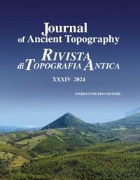 Immagine copertina libro Journal of ancient topography-Rivista di topografia antica (2024). Vol. 34