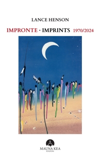 Immagine copertina libro Impronte-Imprints 1970-2024. Testo inglese a fronte
