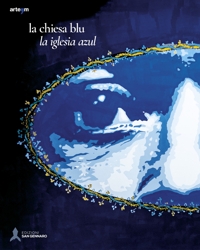 Immagine copertina libro La chiesa blu-La iglesia azul. Giuliana Conte, Tono Cruz, Mono González
