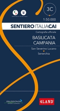 Immagine copertina libro Sentiero Italia CAI 3C Basilicata -Campania Da San Severino Lucano a Senerchia
