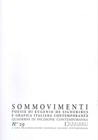 Immagine copertina libro Sommovimenti. Quaderni di incisione contemporanea (2024). Vol. 29