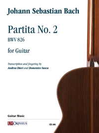 Immagine copertina libro Johann Sebastian Bach Partita n. 2 BWV 826 per Chitarra