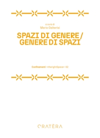 Immagine copertina libro Spazi di genere. Genere di spazi