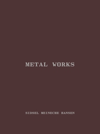 Immagine copertina libro Sidsel Meineche Hansen. Metal works