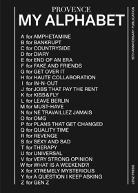 Immagine copertina libro Provence. My alphabet