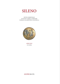 Immagine copertina libro Sileno. Rivista di studi classici e cristiani. Anno XLIX, 1/2, 2023