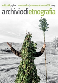Immagine copertina libro Archivio di etnografia (2023). Vol. 2