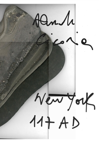 Immagine copertina libro Alessandro Cicoria. New York 117 AD. One hundred drawings