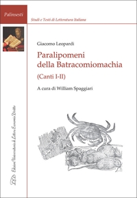 Immagine copertina libro Paralipomeni della Batracomiomachia (Canti I-II)