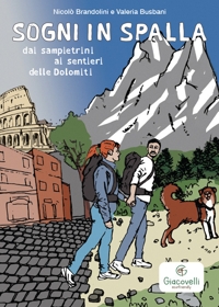 Immagine copertina libro Sogni in spalla: dai sampietrini ai sentieri delle Dolomiti