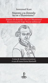 Immagine copertina libro Risposta a sa dimanda: ite est s'illuminismu?. Ediz. italiana e tedesca