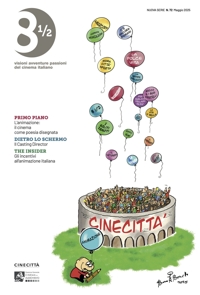 Immagine copertina libro Ottoemezzo. Visioni, avventure e passioni del cinema italiano (2025). Vol. 72