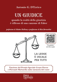 Immagine copertina libro Un giudice. Quando la realtà della giustizia è riflesso di una canzone di Faber