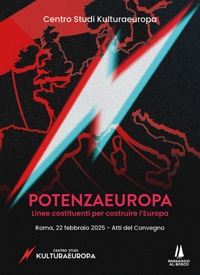 Immagine copertina libro PotenzaEuropa. Linee costituenti per costruire l'Europa. Atti del Convegno (Roma, 22 febbraio 2025)