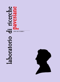 Immagine copertina libro Laboratorio di ricerche pavesiane (2025). Vol. 1
