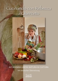 Immagine copertina libro Cucinando con Rebecca a Querceto