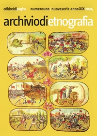 Immagine copertina libro Archivio di etnografia (2024). Vol. 1