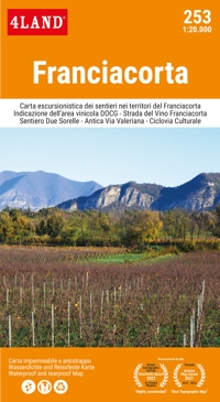 Immagine copertina libro Franciacorta 1:20.000