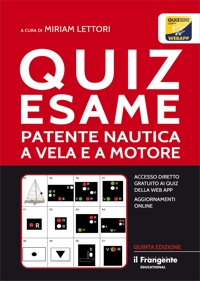 Immagine copertina libro Quiz esame patente nautica a vela e a motore