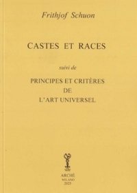 Immagine copertina libro Castes et races suivi de «Pincipes et critères de l’art universel»