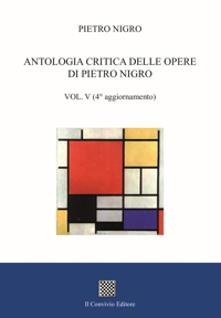 Immagine copertina libro Antologia critica delle opere di Pietro Nigro. Vol. 5
