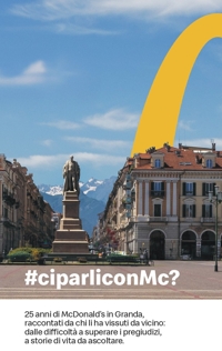 Immagine copertina libro #ci parli con Mc? 25 anni di McDonald's in Granda