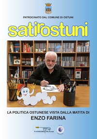 Immagine copertina libro Satirostuni. La politica ostunese vista dalla matita di Enzo Farina