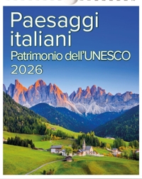 Immagine copertina libro Calendario medio Paesaggi Italiani - Patrimonio dell'Unesco