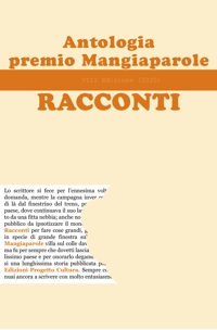 Immagine copertina libro Antologia Premio Mangiaparole 2025. Racconti