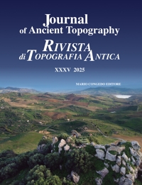 Immagine copertina libro Journal of ancient topography-Rivista di topografia antica (2025). Ediz. per la scuola. Vol. 35