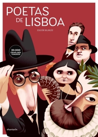 Immagine copertina libro Poetas de Lisboa. Camões, Cesário, Sá-Carneiro, Florbela, Pessoa