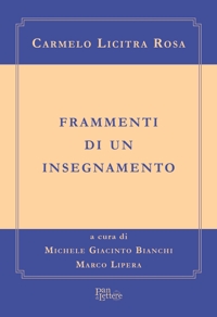 Immagine copertina libro Frammenti di un insegnamento