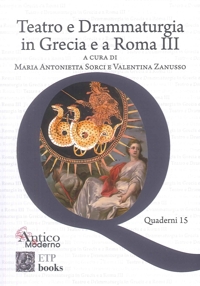 Immagine copertina libro Teatro e drammaturgia in Grecia e a Roma. Vol. 3