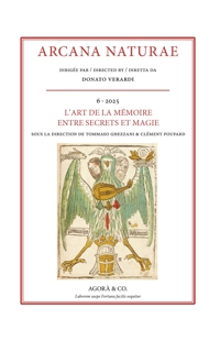 Immagine copertina libro Arcana naturae (2025). Vol. 6: L' art de la mémoire entre secrets et magie