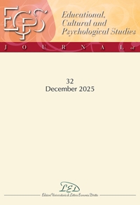 Immagine copertina libro Journal of educational, cultural and psychological studies (ECPS journal) (2025). Vol. 32: December