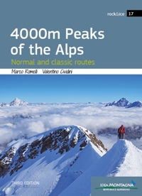 Immagine copertina libro 4000 m peaks of the Alps. Normal and classic routes