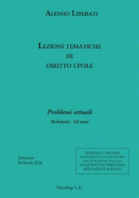 Immagine copertina libro Lezioni tematiche di diritto civile. Problemi attuali